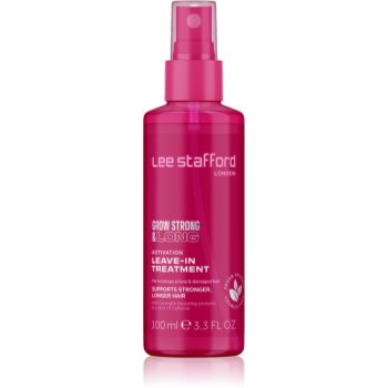 Lee Stafford Grow Strong & Long Activation Leave - In Treatment spray pentru păr pentru intarirea parului - imagine 2